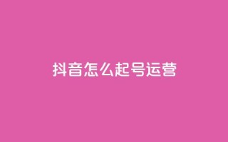 抖音怎么起号运营,qq空间浏览次数和访客 - 免费qq空间网站点赞 - 快手热门助手下载安装