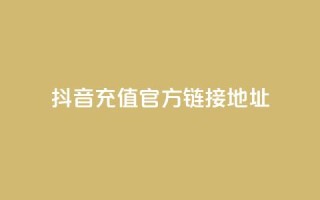 抖音充值官方链接地址,抖音点赞充值链接 - 抖币自定义金额充值 - 王者荣耀点券代充